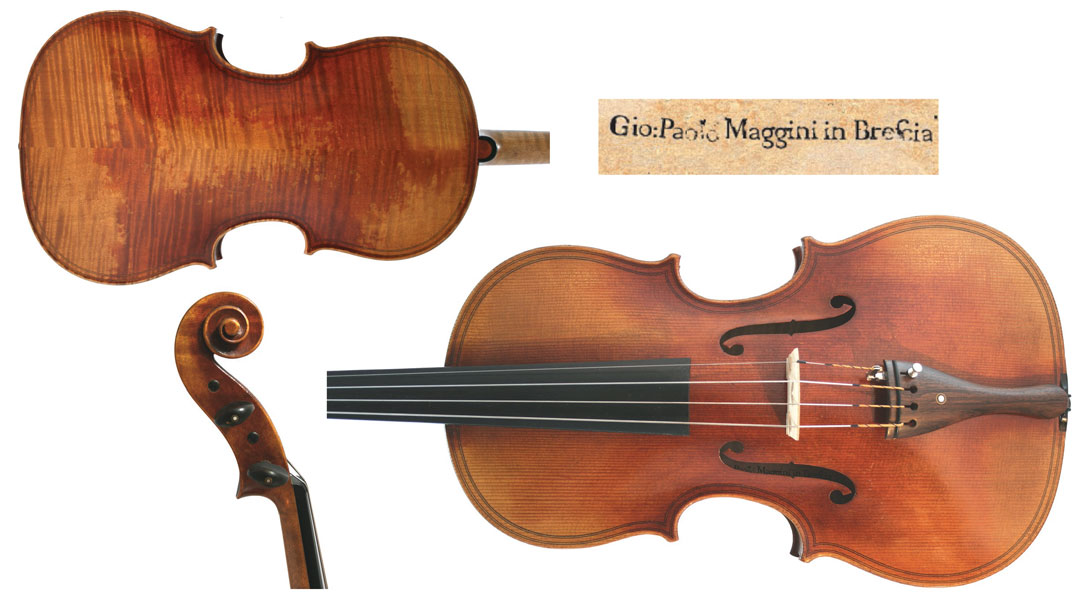 Maggini Viola. 'Dumas' by Giovanni Paolo Maggini