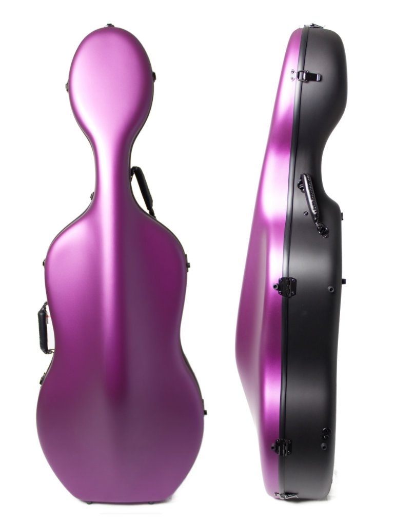 Orchestra Cello Cases hard shell carbon fibre case.