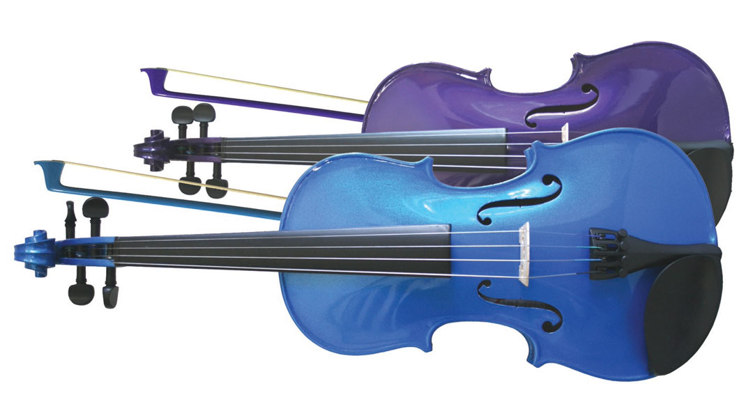 Primavera Rainbow Violins Blue & Purple 