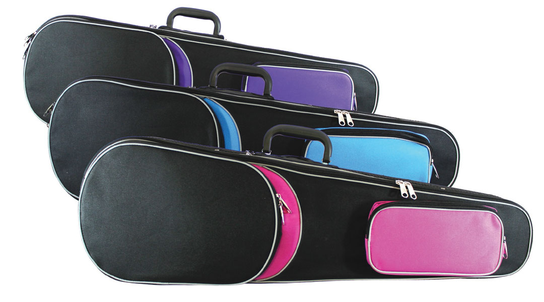 Primavera Rainbow Violin Case Front