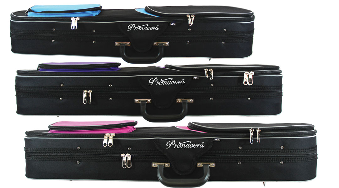 Primavera Rainbow Violin Case Side